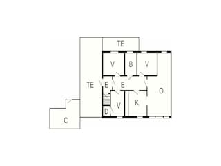 Casa de vacaciones Tustna Plano de planta 8