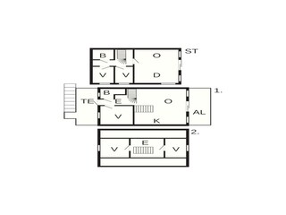 Maison de vacances Urangsvåg Plan d'étage 50