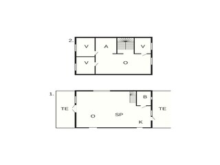 Casa de vacaciones Brekstad Plano de planta 25