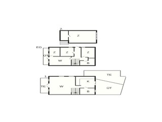 Casa de vacaciones Urangsvåg Plano de planta 86