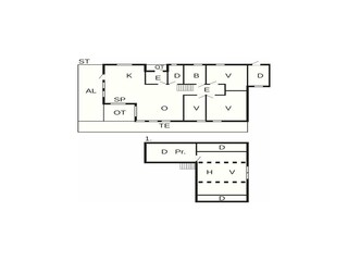 Vakantiehuis Eide Grondplan 9