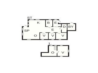 Casa per le vacanze Svelgen Pianta del piano 22