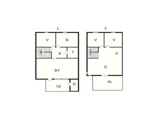 Vakantiehuis Frøya Grondplan 34