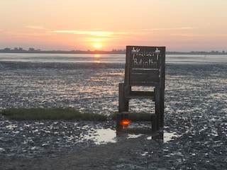 Sonnenuntergang am Kurhausstrand