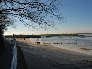 Strand im Winter am Alten Kurhaus - immer schön