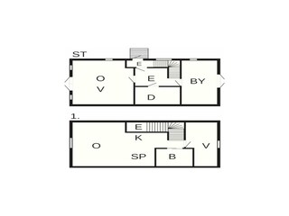 Maison de vacances Bud Plan d'étage 50