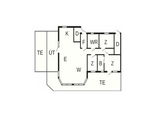 Vakantiehuis Flemma Grondplan 39