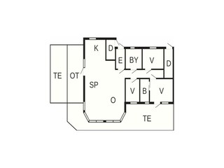 Casa de vacaciones Flemma Plano de planta 39