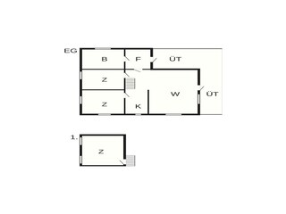 Vakantiehuis Leirvik Grondplan 18