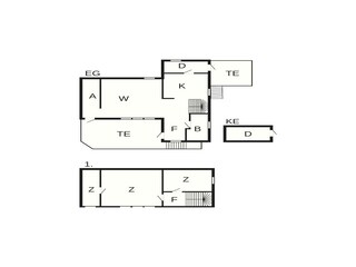 Vakantiehuis Bud Grondplan 101