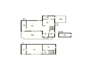 Vakantiehuis Bud Grondplan 102
