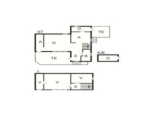 Vakantiehuis Bud Grondplan 56