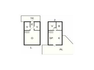 Casa de vacaciones Urangsvåg Plano de planta 15