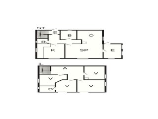 Casa per le vacanze Stordal Pianta del piano 50