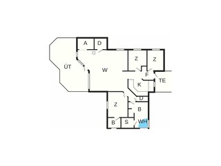 Holiday house Kelstrup Strand Floor Plan 4