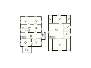Casa per le vacanze Sandøy Pianta del piano 74