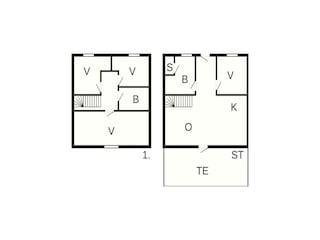 Holiday house Sørbøvåg Floor Plan 67