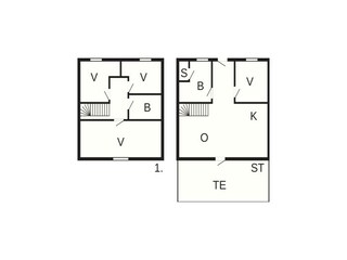 Ferienhaus Sørbøvåg Grundriss 67