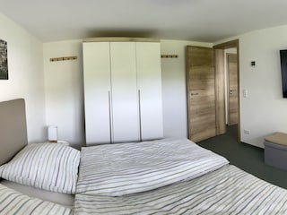Das Schlafzimmer ca 16 Qm