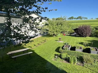 Eingezäunter Außenbereich