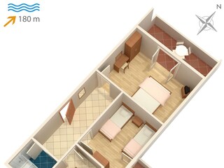 Apartment Pag (Stadt) Ausstattung 11