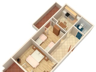 Apartment Pag (Stadt) Ausstattung 12
