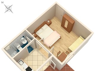 Apartment Rogoznica Grundriss 4