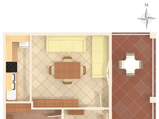 Apartment Podgora Ausstattung 2