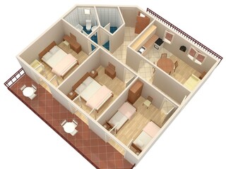 Apartment Malinska Ausstattung 4
