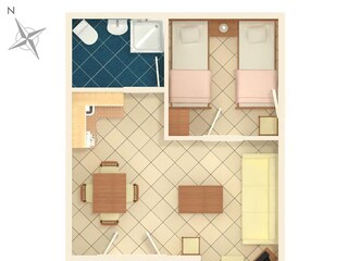 Apartment Košljun Ausstattung 4