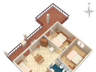 Apartment Rogoznica Ausstattung 4