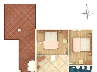 Apartment Rogoznica Ausstattung 6