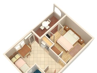Apartment Omiš Ausstattung 11