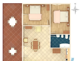 Apartment Rogoznica Ausstattung 8