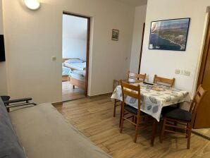 One bedroom apartment with balcony and sea view Vrsi - Mulo, Zadar (A-3276-a) - Vrsi - image1