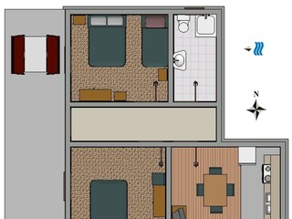 Apartment Sali Ausstattung 19