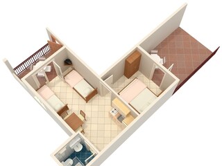 Apartment Stanici Ausstattung 17