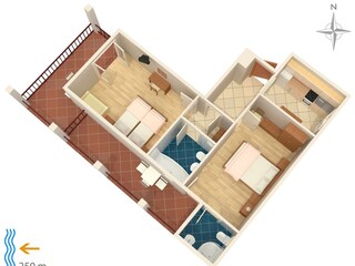 Apartment Selce Ausstattung 2