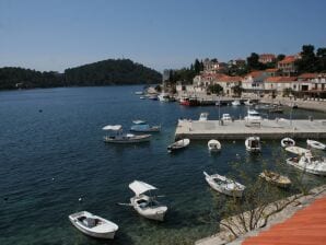 Two bedroom apartment with terrace and sea view Brna, Korčula (A-4415-a) - Brna - image1