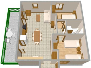 Apartment Kanica Ausstattung 2