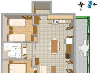 Apartment Kanica Ausstattung 23
