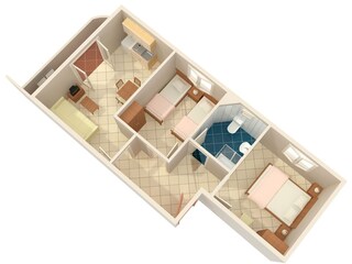 Apartment Seget Vranjica Floor Plan 12