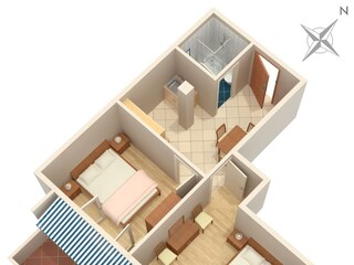 Apartment Stara Novalja Features 5