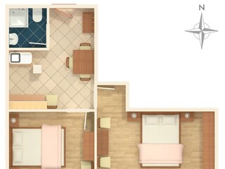 Apartment Stara Novalja Ausstattung 6