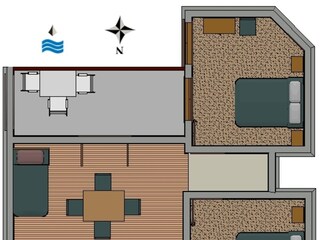 Apartment Prizba Ausstattung 19