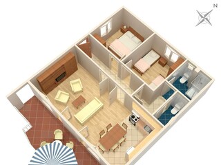 Apartment Marina in Kroatien Ausstattung 7
