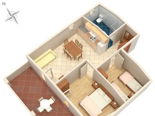 Apartment Medulin Floor Plan 21