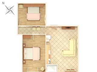 Apartment Jadranovo Ausstattung 10