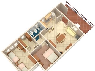 Apartment Seget Vranjica Floor Plan 15