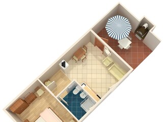 Apartment Jadranovo Ausstattung 12